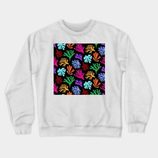 Seaweed Pattern Crewneck Sweatshirt